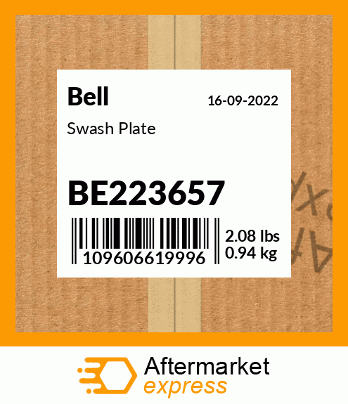 Spare part BE223657 + Swash Plate