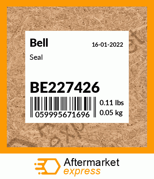 Spare part BE227426 + Seal