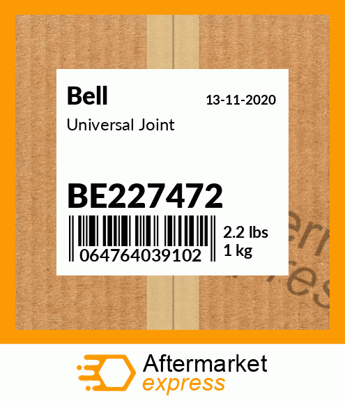 Spare part BE227472 + Universal Joint