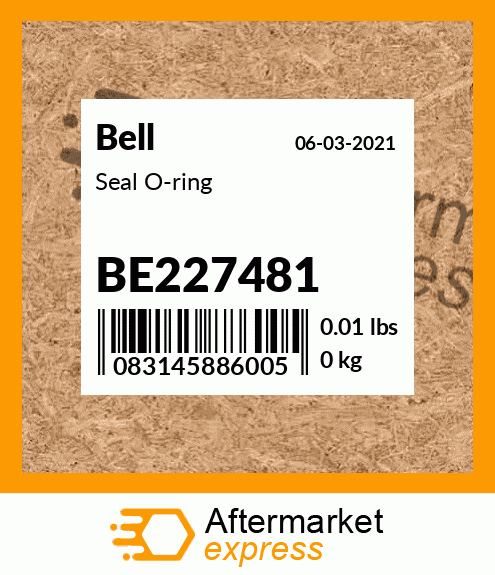 Spare part BE227481 + Seal O-ring