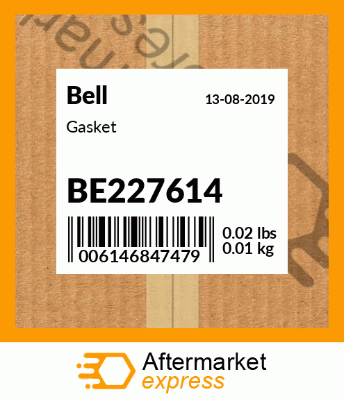 Spare part BE227614 + Gasket