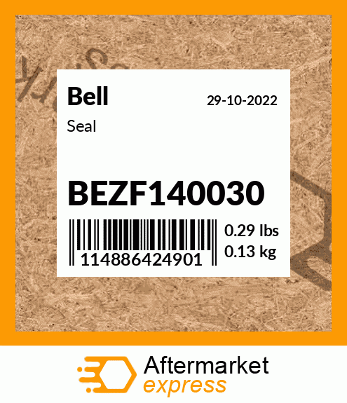 Spare part BEZF140030 + Seal