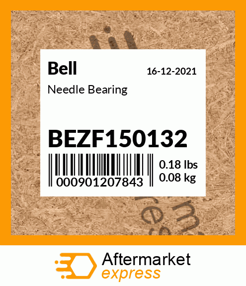 Spare part BEZF150132 + Needle Bearing