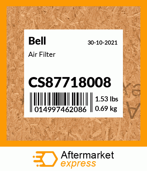 Spare part CS87718008 + Air Filter