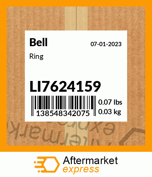 Spare part LI7624159 + Ring