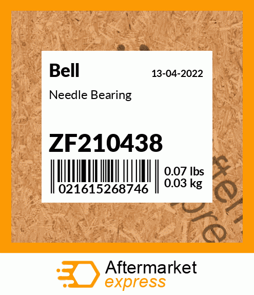 Spare part ZF210438 + Needle Bearing