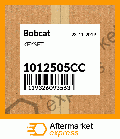 KEYSET 1012505CC