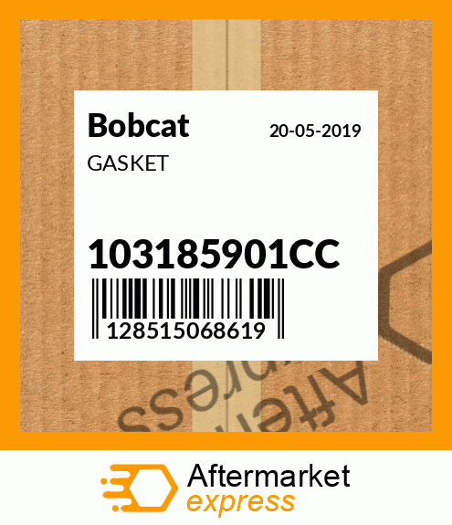 Spare part 103185901CC + GASKET