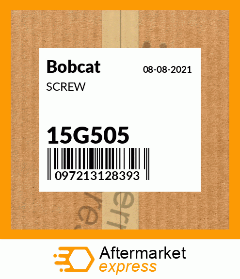 Spare part 15G505 + SCREW