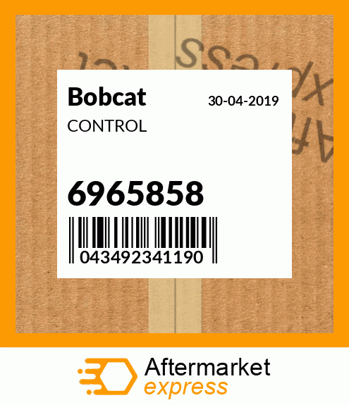 6965858 - CONTROL fits Bobcat | Price: $420