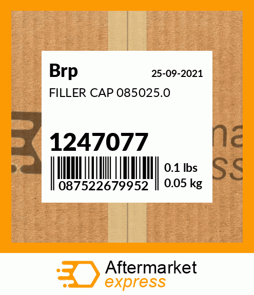 Spare part 1247077 + FILLER CAP 085025.0