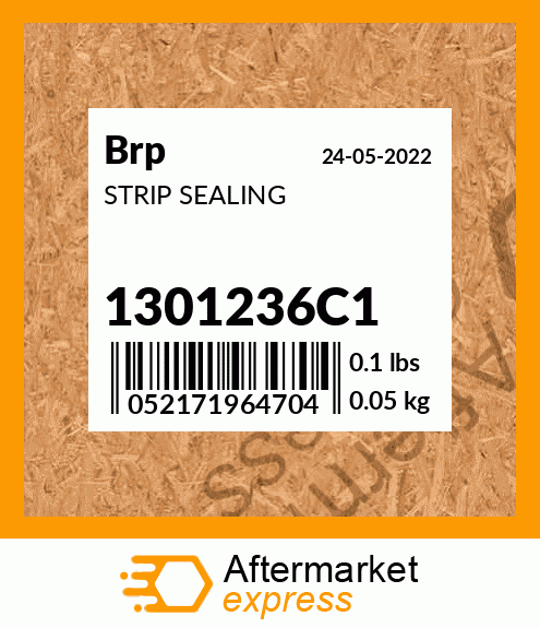 Spare part 1301236C1 + STRIP SEALING