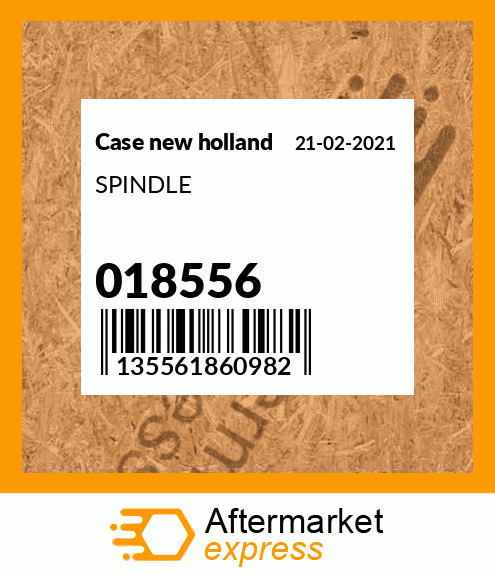 Spare part 018556 + SPINDLE