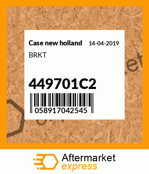 449716ZZ - STARTER fits Case New Holland | Price: $107.33