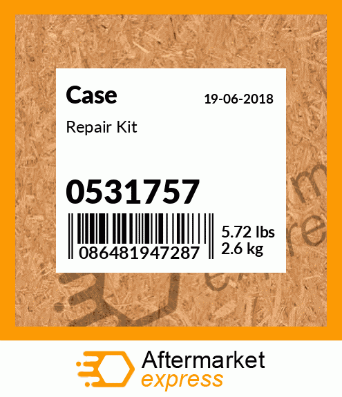 Spare part 0531757 + Repair Kit