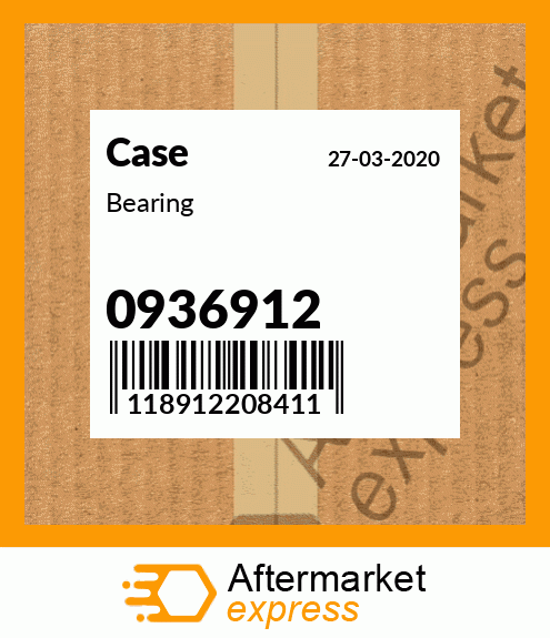 Spare part 0936912 + Bearing