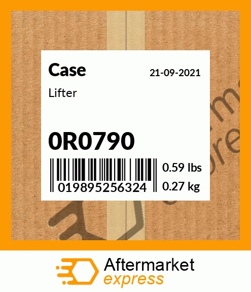 Spare part 0R0790 + Lifter