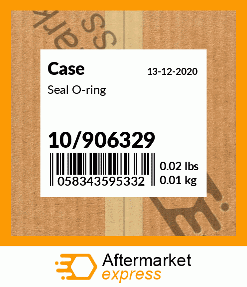 Spare part 10/906329 + Seal O-ring