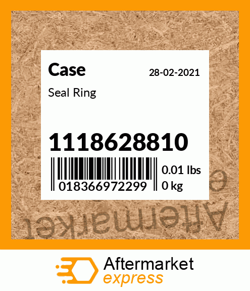 Spare part 1118628810 + Seal Ring