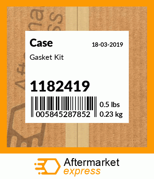 Spare part 1182419 + Gasket Kit