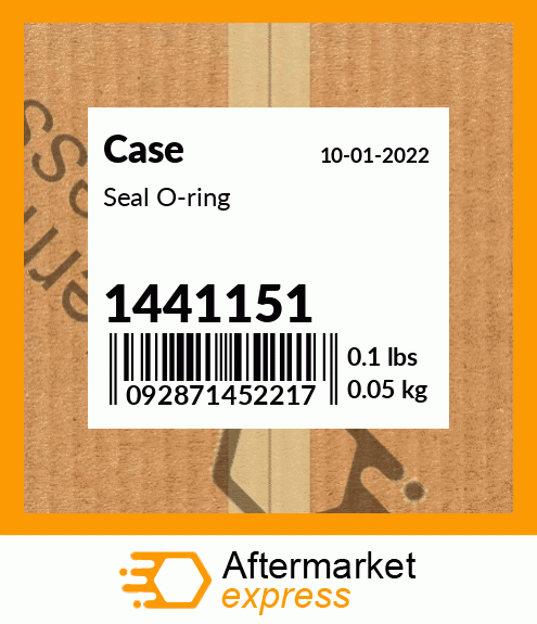 Spare part 1441151 + Seal O-ring