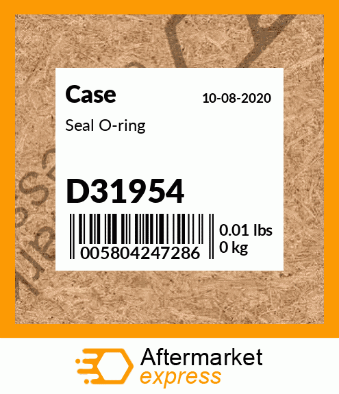 Seal O-ring D31954