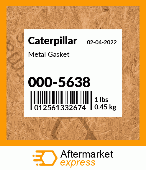 Metal Gasket 000-5638