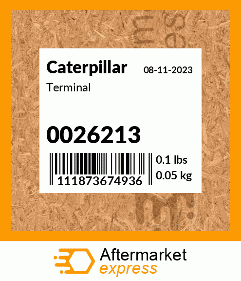 Terminal 0026213