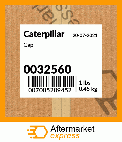 Spare part 0032560 + Cap