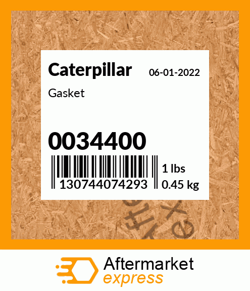 Spare part 0034400 + Gasket