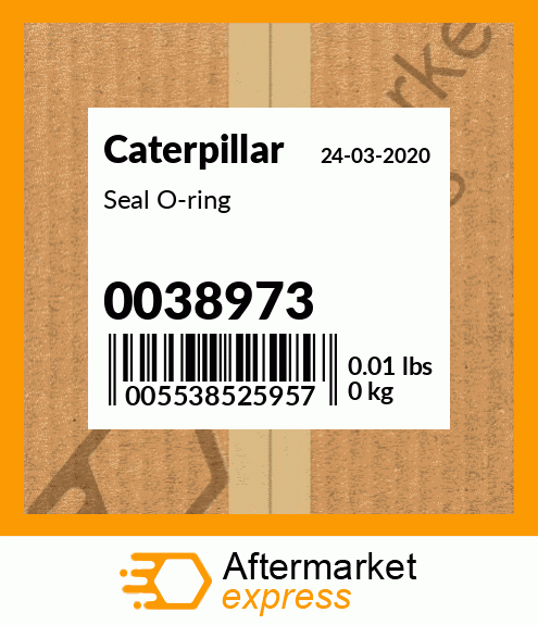 Seal O-ring 0038973
