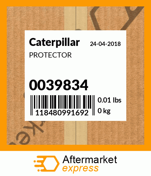 Spare part 0039834 + PROTECTOR