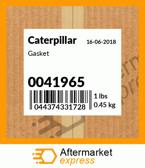 Gasket 0041965