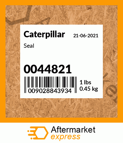 Spare part 0044821 + Seal