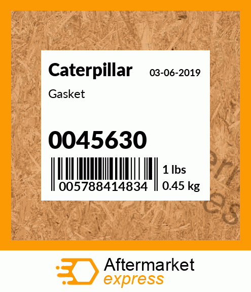 Gasket 0045630