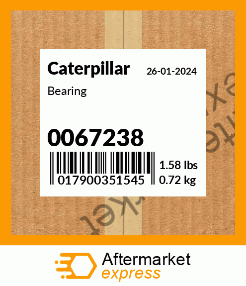 Spare part 0067238 + Bearing