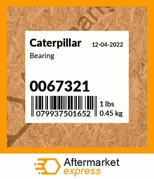 Bearing 0067321