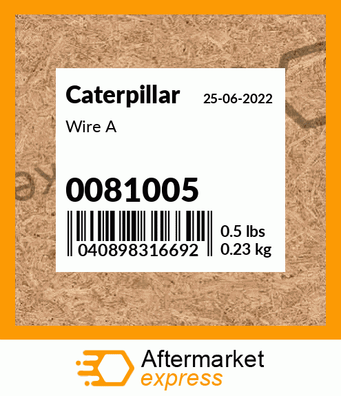 Wire A 0081005