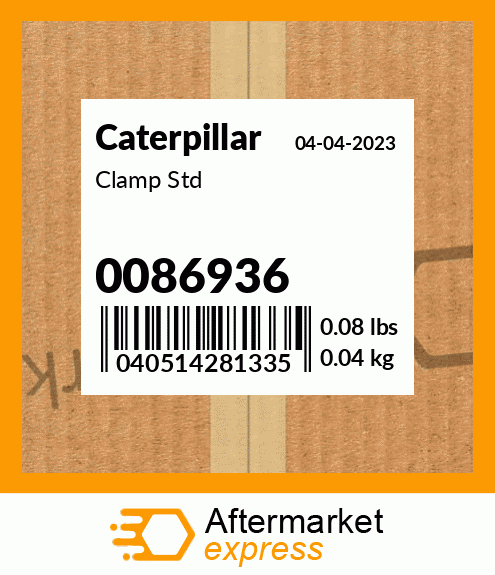 Clamp Std 0086936