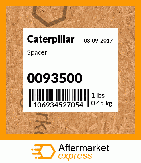 Spacer 0093500