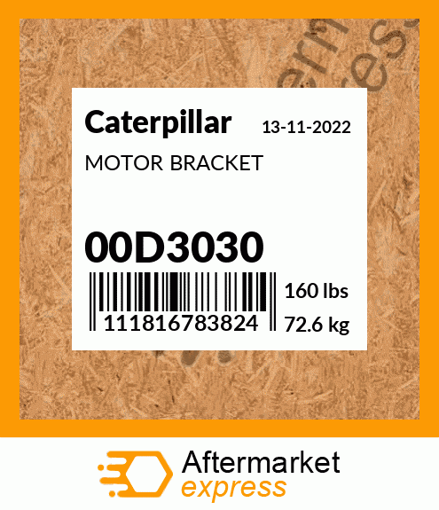 MOTOR BRACKET 00D3030