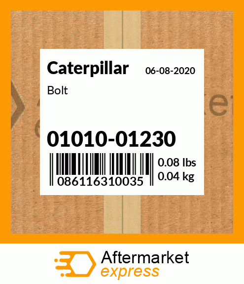 Bolt 01010-01230