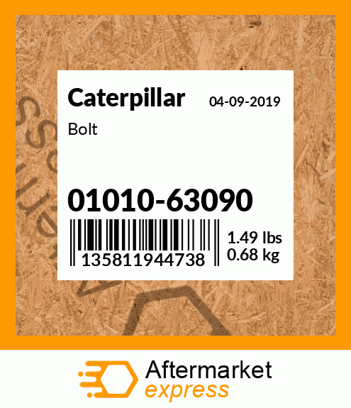 Bolt 01010-63090