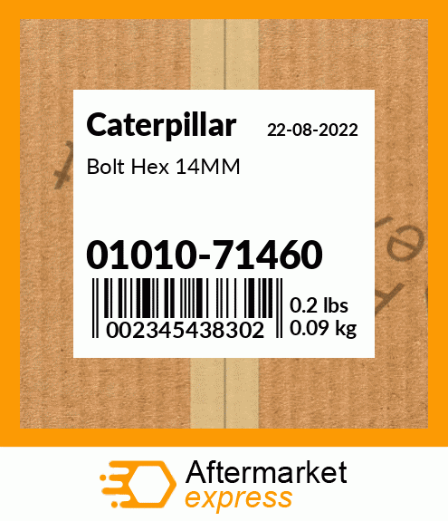 Bolt Hex 14MM 01010-71460
