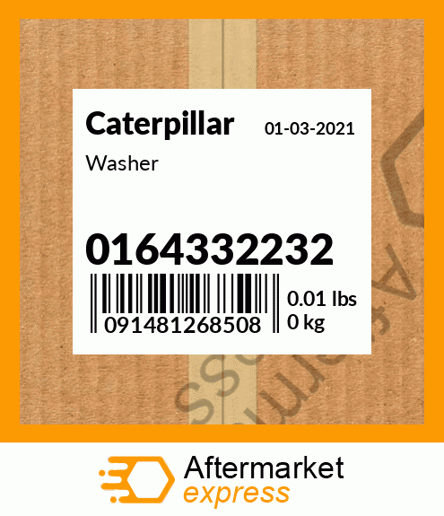 Spare part 0164332232 + Washer