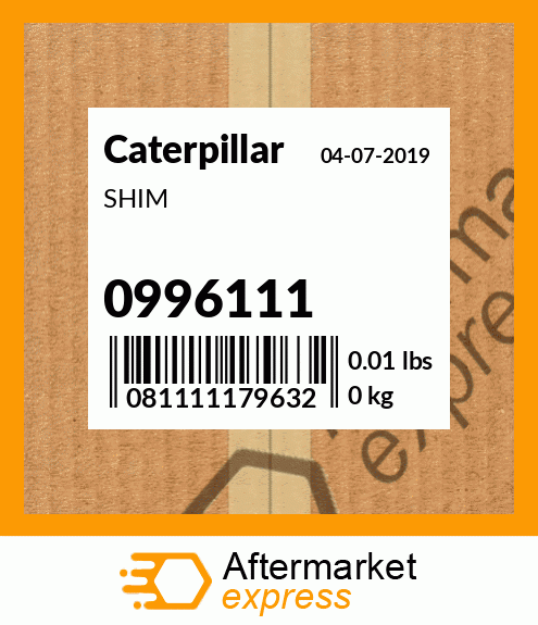 0996467 - ROLLER 307 E70 fits Caterpillar | Price: $135.53
