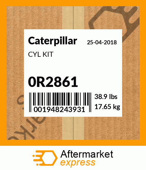 CYL KIT 0R2861