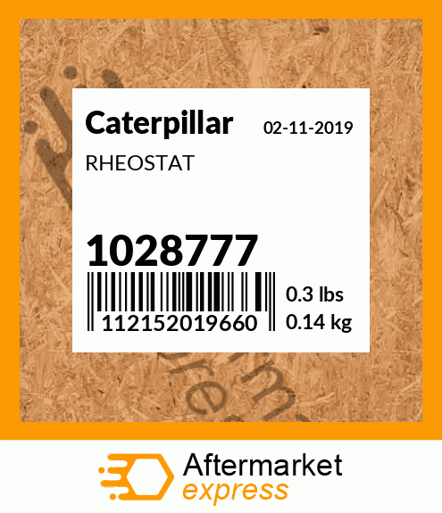 1028802 - RECPTACLE KI fits Caterpillar | Price: $1.84