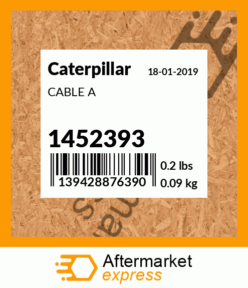 CABLE A 1452393