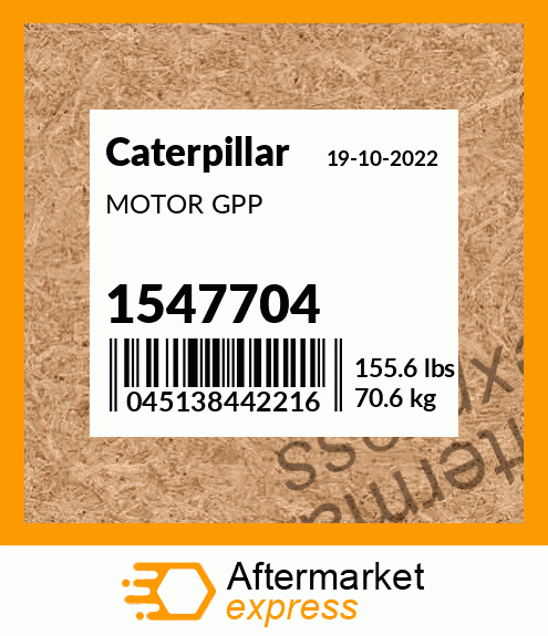 MOTOR GPP 1547704